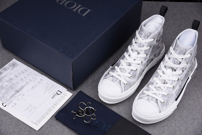 b23 oblique high-top sneaker