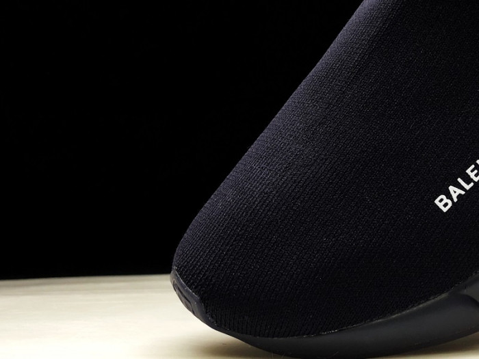 balen speed trainer sneakers all black 477280 w05g0 0088