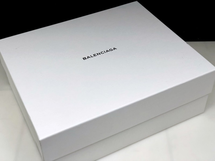 balen triple s trainers clear sole grey yellow white 541624 w09oh 1008