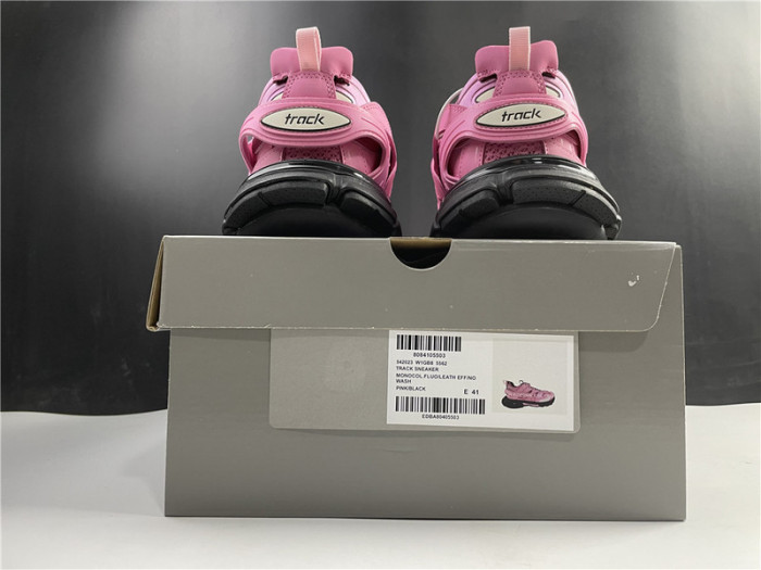 balen track sneaker pink and black 542023 w1gb8 5542