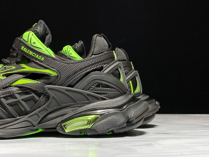 balen sneaker tess.s.gomma 4.0 green black 570391 w2gn7 2013