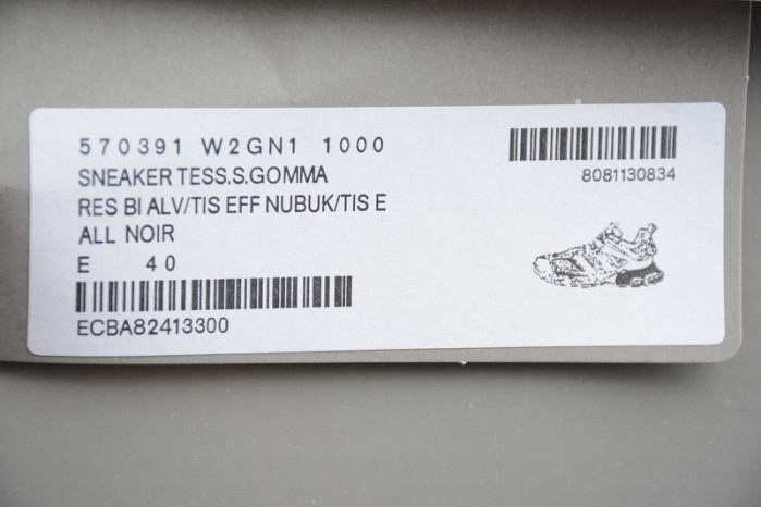 balen sneaker tess.s.gomma 4.0 black 568614 w2gn1 1000