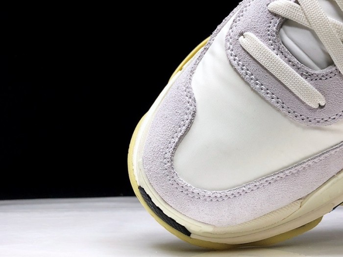 balen triple s white suede 500597 w0971 9000