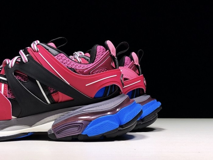 balen sneaker tess.s.gomma pink black blue 542023 w1gb8 5482