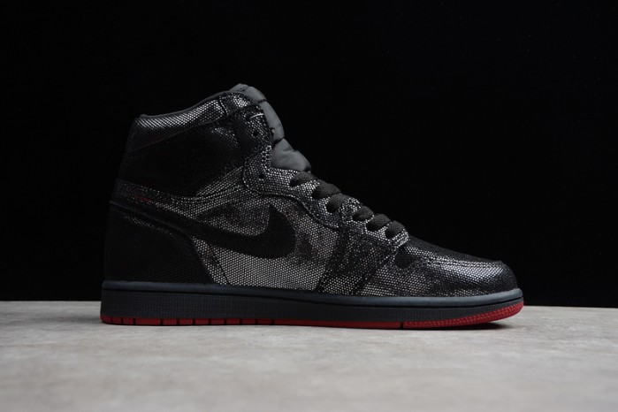 air jordan 1 retro high og black/gym red dc7071-001