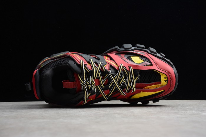 balen sneaker tess.s.gomma black red 542023 w1gb9 6509