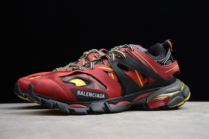 balen sneaker tess.s.gomma black red 542023 w1gb9 6509