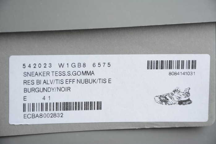 balen sneaker tess.s.gomma black red 542023 w1gb9 6509