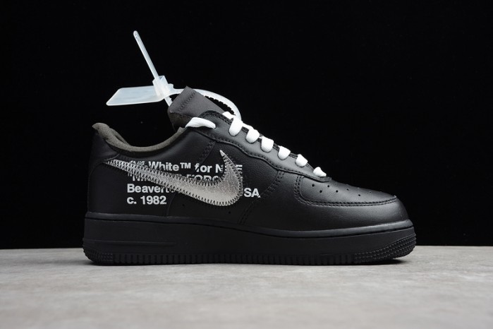 fw x moma x nike air force 1 07 low black av5210-001