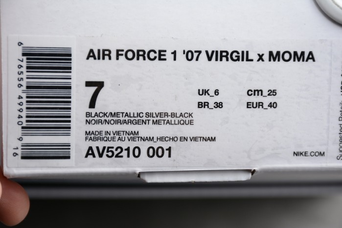 fw x moma x nike air force 1 07 low black av5210-001