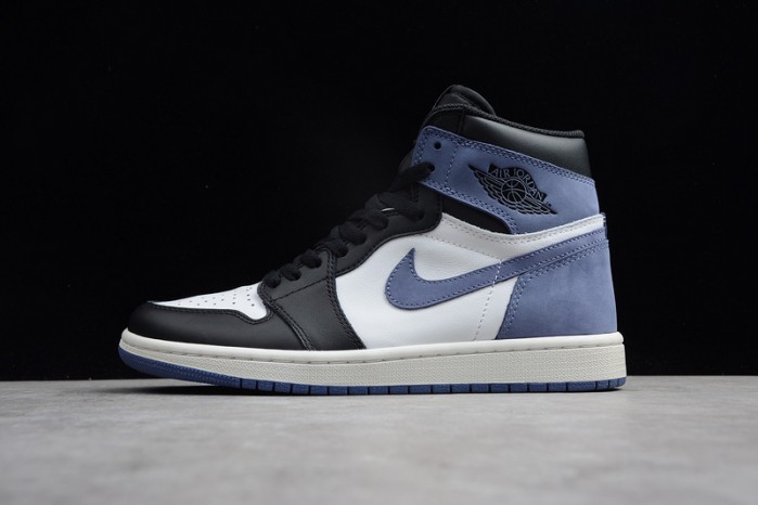 air jordan 1 retro high blue moon 555088-115
