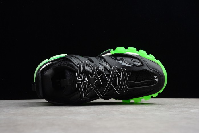 balen sneaker tess.s.gomma black fluorescent green 542023 w1gb8 5480