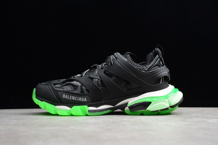 balen sneaker tess.s.gomma black fluorescent green 542023 w1gb8 5480