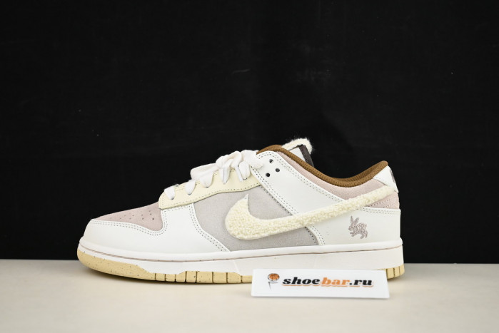 nike dunk low retro prm year of the rabbit fossil stone