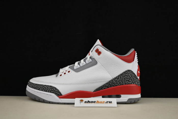 air jordan 3“fire red” dn3707-160