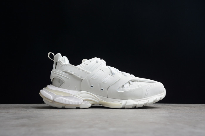 balen track sneaker all white