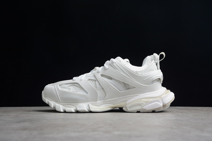balen track sneaker all white