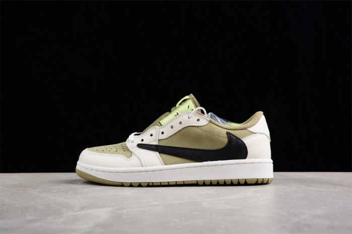 jordan 1 retro low golf travis scott neutral olive