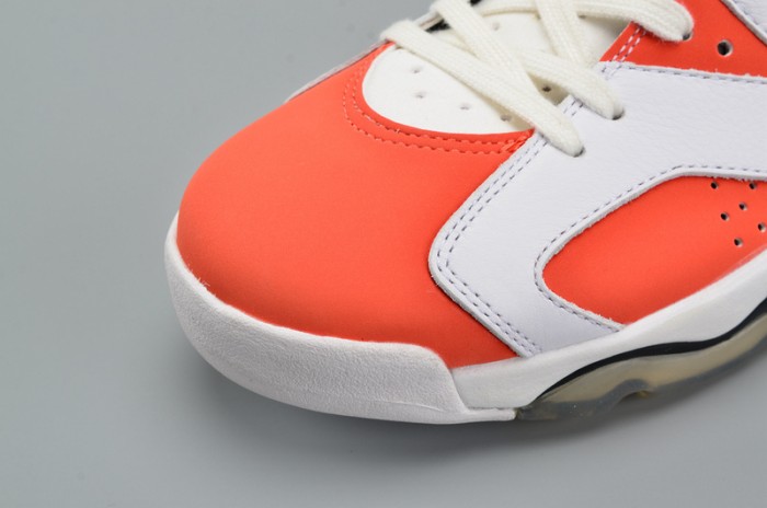 air jordan 6 retro nrg g8rd "gatorade" orange mens 384664-145