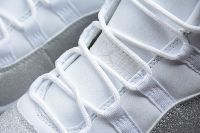 air jordan 11 retro white metallic silver ar0715-100