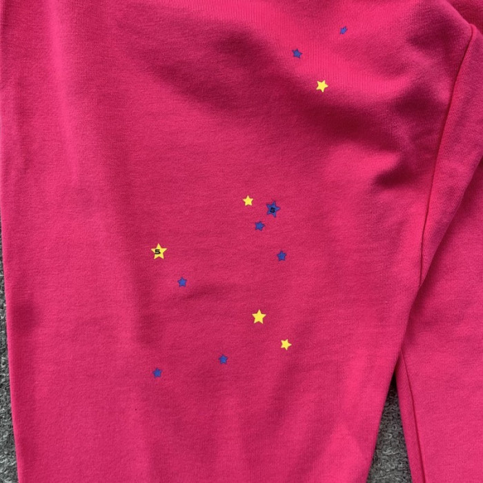 sp5der p*nk sweatpants pink