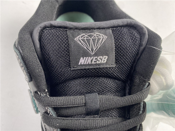 nike sb dunk low diamond S*pply co black diamond bv1310-001