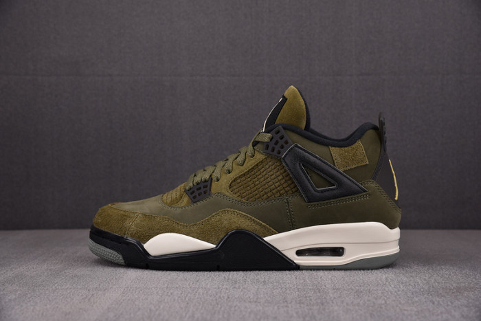 air jordan 4 craft "medium olive"