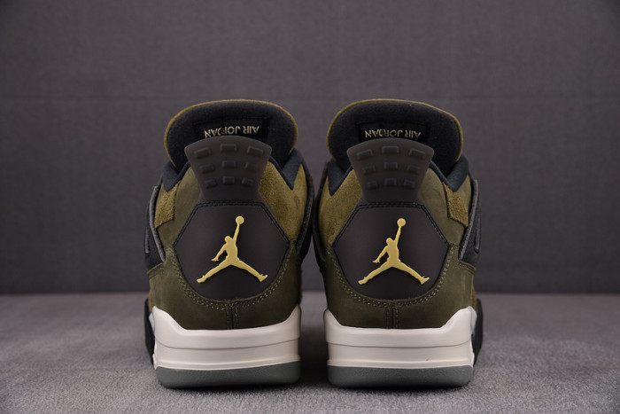 air jordan 4 craft "medium olive"
