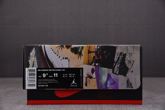 air jordan 1 retro hi nrg/un "union" - air jordan bv1300-146