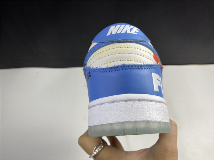 fw x futura x nike dunk low “bright blue” ct0856-403