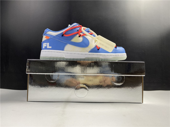 fw x futura x nike dunk low “bright blue” ct0856-403