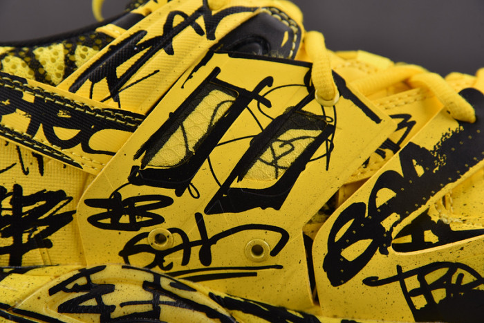 balen track graffiti yellow