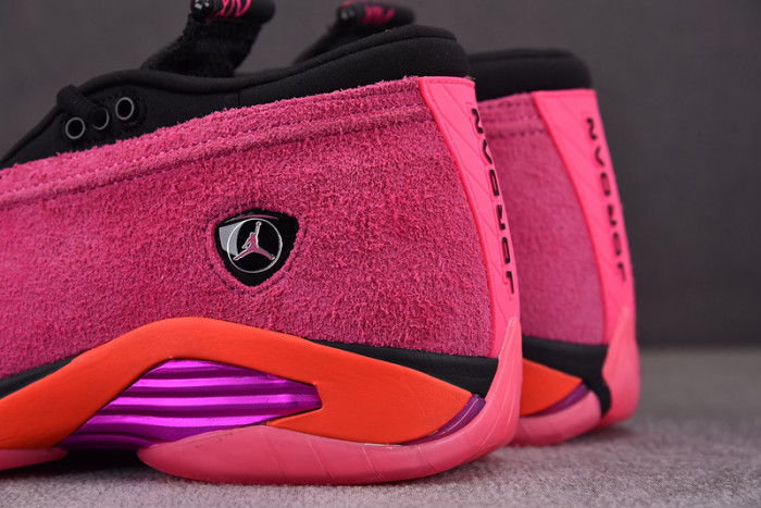 jordan 14 retro low shocking pink dh4121-600