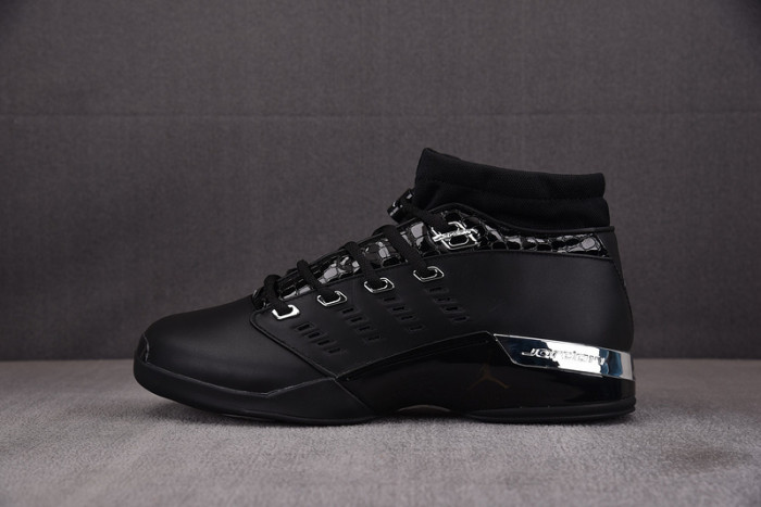 jordan 17 og low black Ch*0me 303891-004