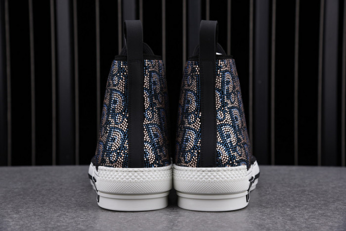 b23 oblique high top sneaker