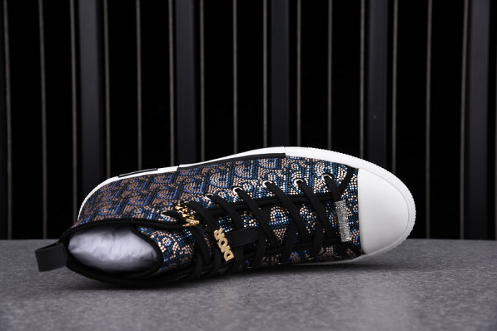 b23 oblique high top sneaker