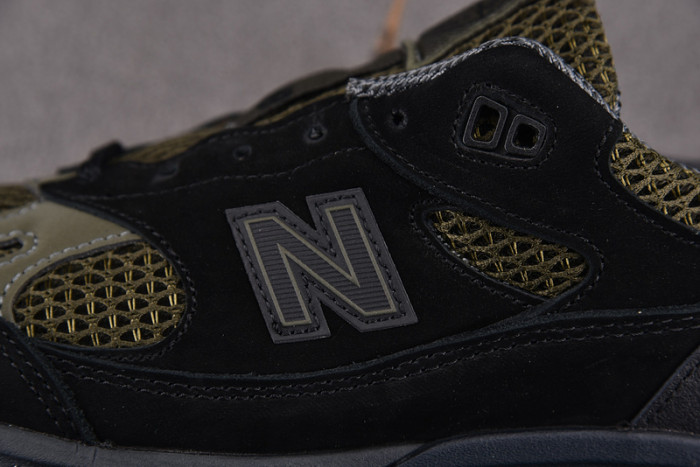 new balance 991v2 miuk stone island black