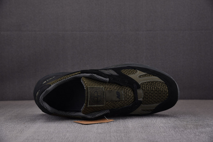 new balance 991v2 miuk stone island black