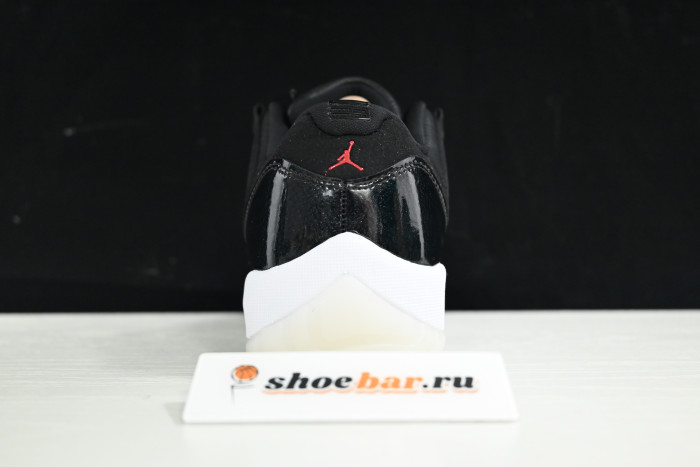 air jordan 11 low "72-10" av2187-001
