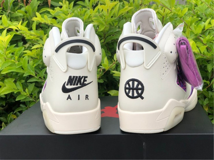 air jordan 6 retro quai54 sail black (2020) cz4152-101