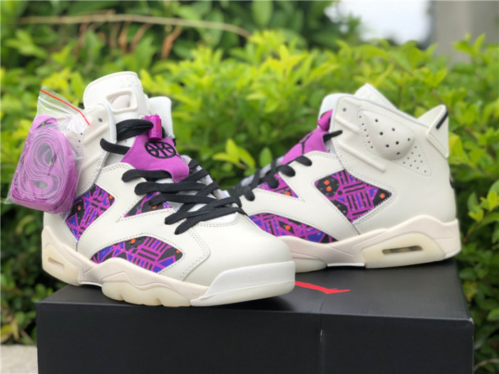 air jordan 6 retro quai54 sail black (2020) cz4152-101