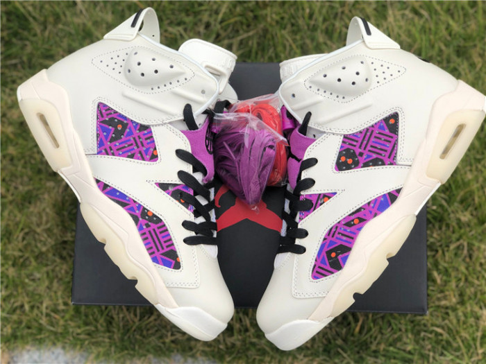 air jordan 6 retro quai54 sail black (2020) cz4152-101