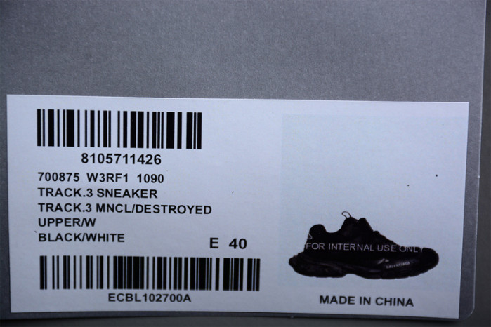 balen sneaker tess s.gomma 3.0 w3rf11090