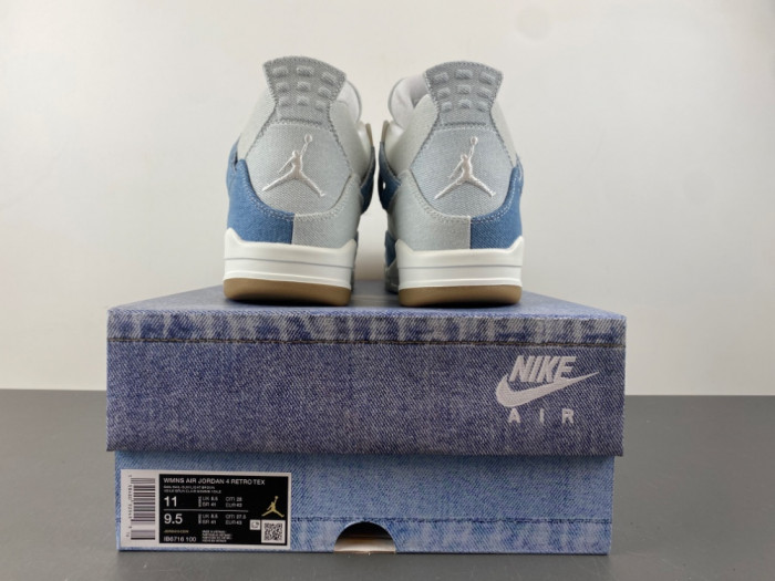 Jordan 4 Retro TEX Denim Worn Blue IB6716-100