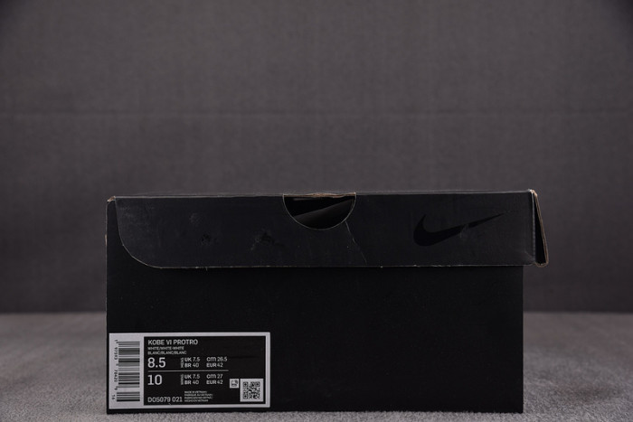 NK Zoom Kobe 6 Protro White DO5079-021
