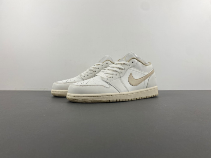 Air Jordan 1 Low ''Sail Pale Ivory'' DC0774-112