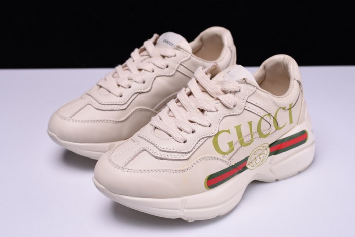 gu logo rhyton vintage trainer sneaker