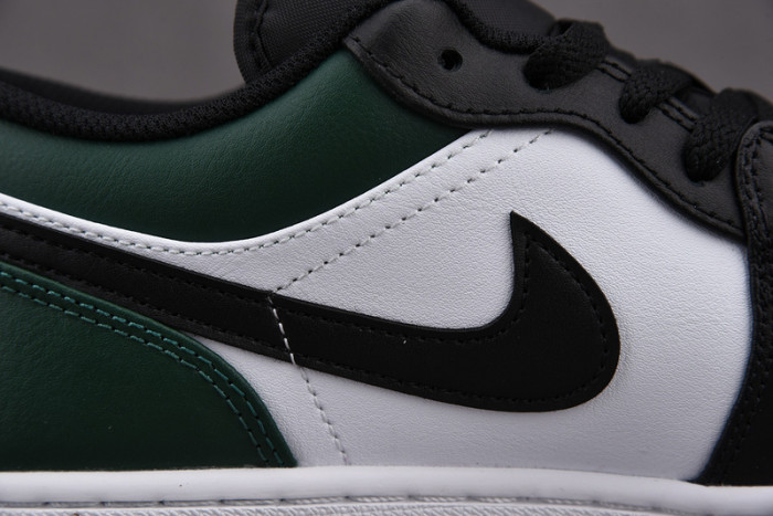 jordan 1 low green toe - 553558-371