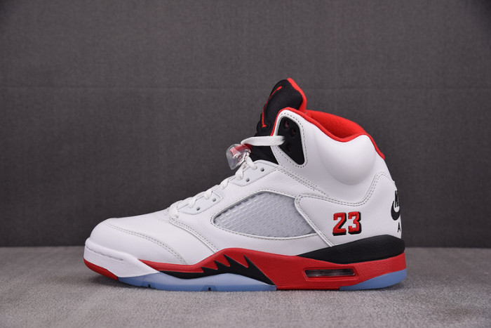 Jordan 5 Retro Fire Red Black Tongue (2025) HQ7978-101