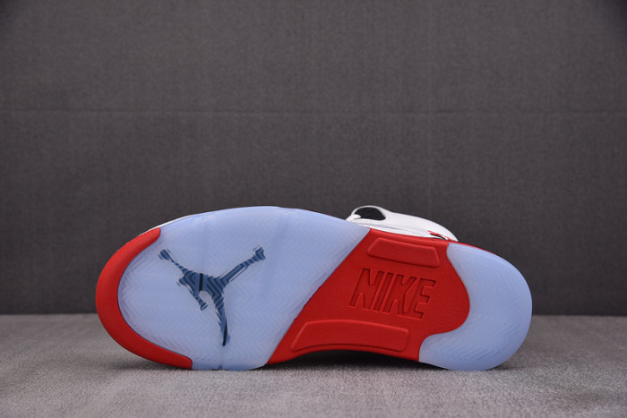 Jordan 5 Retro Fire Red Black Tongue (2025) HQ7978-101